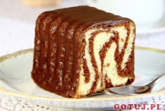 Ciasto zebra przepis - zdjęcie nr 1